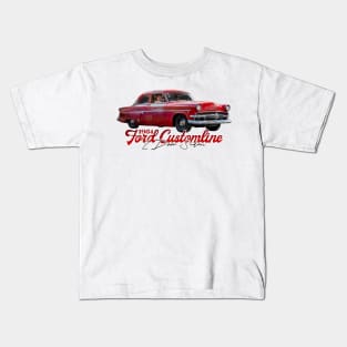 1954 Ford Customline 2 Door Sedan Kids T-Shirt